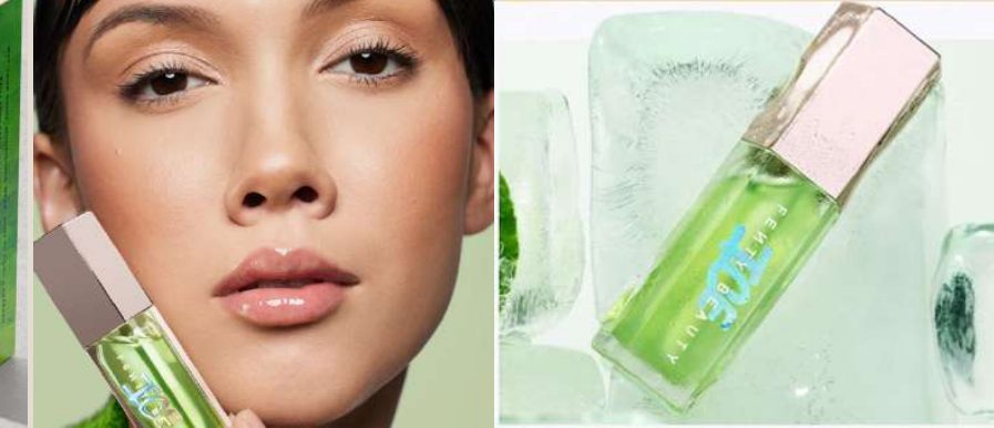 Gloss Bomb Ice Cooling Lip Gloss — Mellon Chillz y Cucum'brr, foto 5