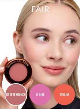 Yummy Skin Blurring Balm Powder Flushed - Matte Color for Cheek & Lip Full Size 6 G, foto 3