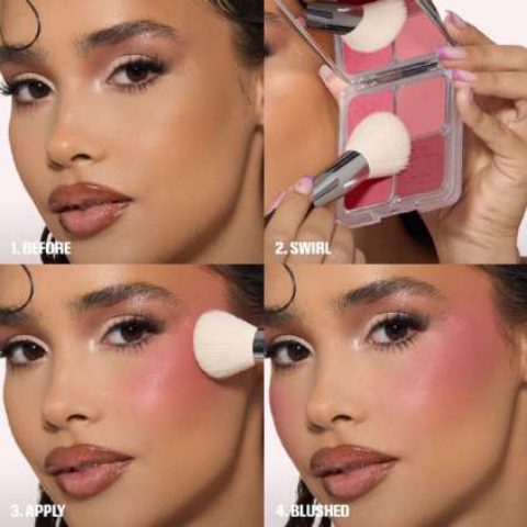 Blush Filter Blurring Blushlighters Palette, foto 6