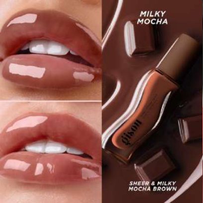 Honey Infused Hydrating Lip Oil — Sticky Toffee, Milky Mocha y Glazed Plum, foto 4