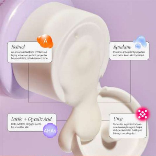 Slather Exfoliating Body Serum with Retinol and Ahas 50 Ml, foto 2