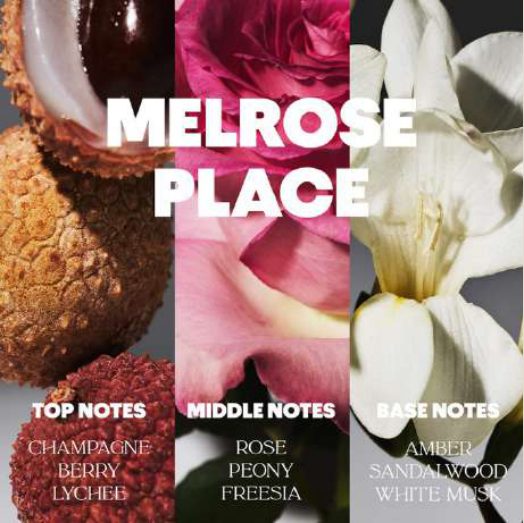 Melrose Place Hair and Body Mist with Rose + Champagne 25 Ml, foto 3