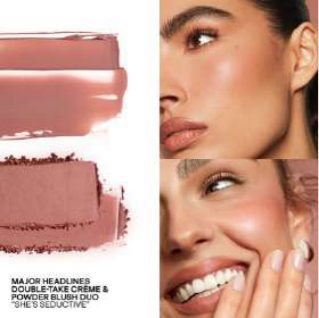 Mini Must-Have Major Headlines Double-Take Crème & Powder Blush Duo Set, foto 5