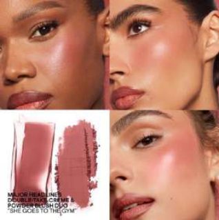 Mini Must-Have Major Headlines Double-Take Crème & Powder Blush Duo Set, foto 4