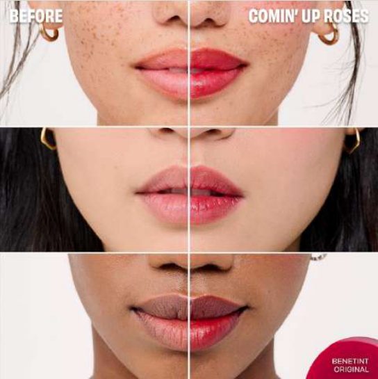 Benetint Bliss Liquid Lip + Cheek Blush Stain Duo Makeup Set, foto 2